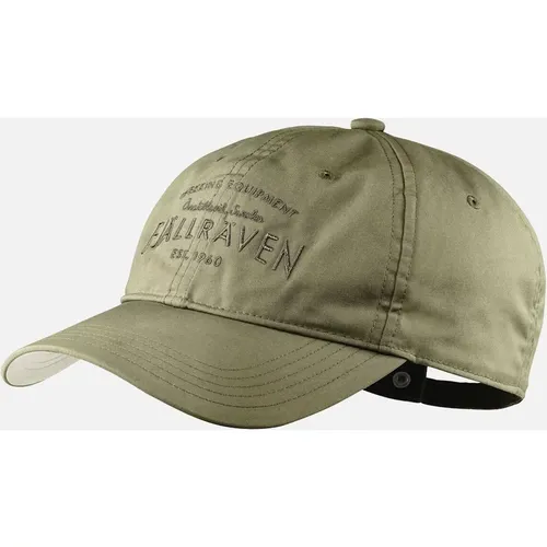 Men's Fjallraven Est 1960 Cap - Green - Tan
