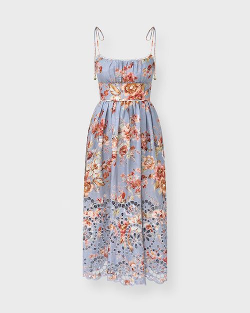 Zimmermann Dress Awaken Picnic Light blue