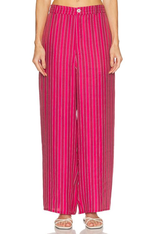 American Vintage Ysoli Pant in Anna - Fuchsia,Mauve. L also in