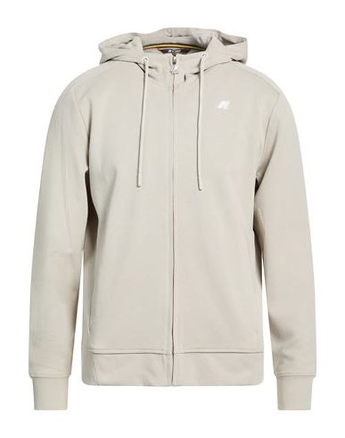 Man Sweatshirt Beige Size L Cotton, Polyester, Elastane
