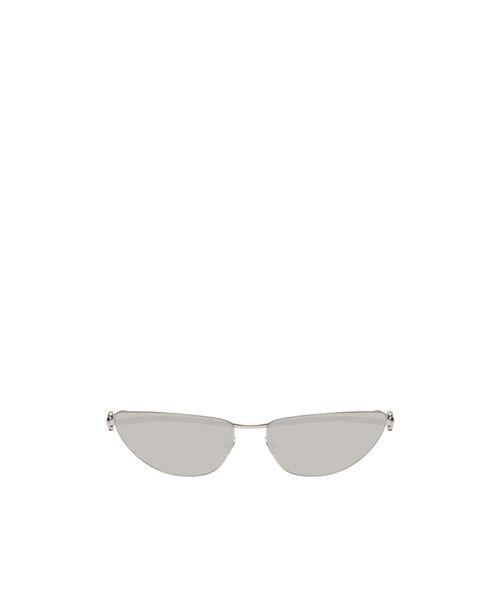 Oval-frame sunglasses