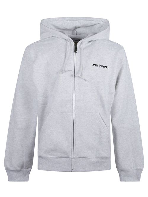 Light Grey Logo Hoodie