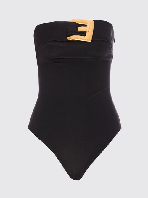 Bodysuit Woman color Black