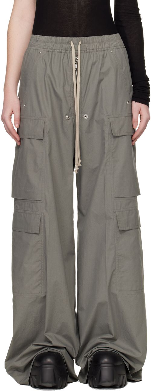 Khaki Temple Cargobelas Cargo Pants