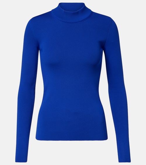 Ribbed-knit sweater