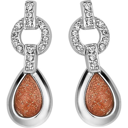 Orphelia WoMens 925 Sterling Silver Drop Earrings - ZO-5206 - One Size