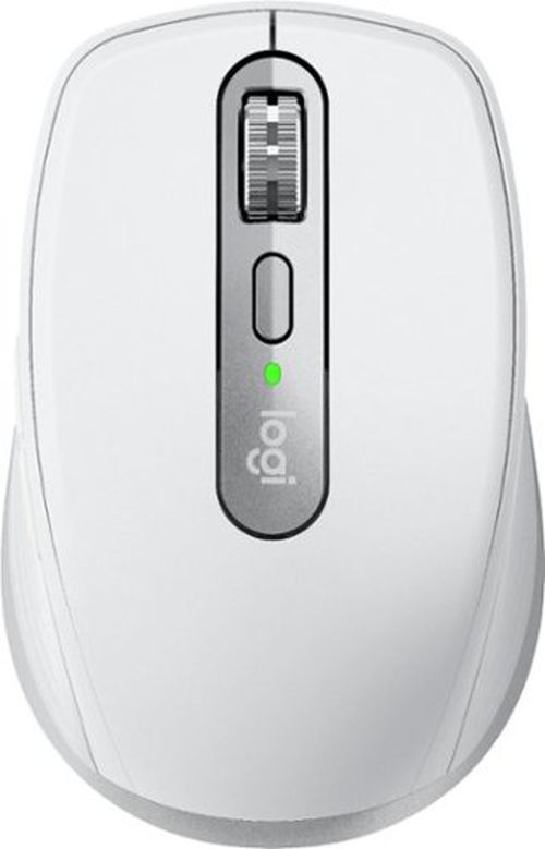 Logitech MX Anywhere 3 Wireless Compact Mouse for Mac with Ultrafast Scrolling - Pale Gray