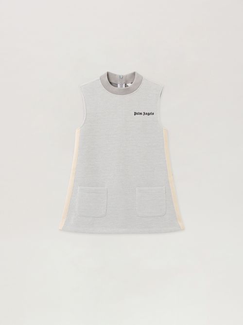 Pa Lurex Track Dress Kids  Silver