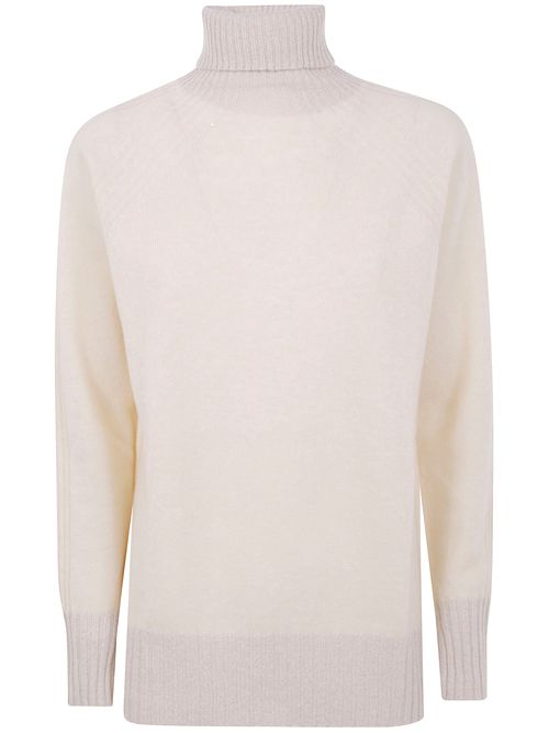 Twin-Set Turtle Neck Oversize Sweater