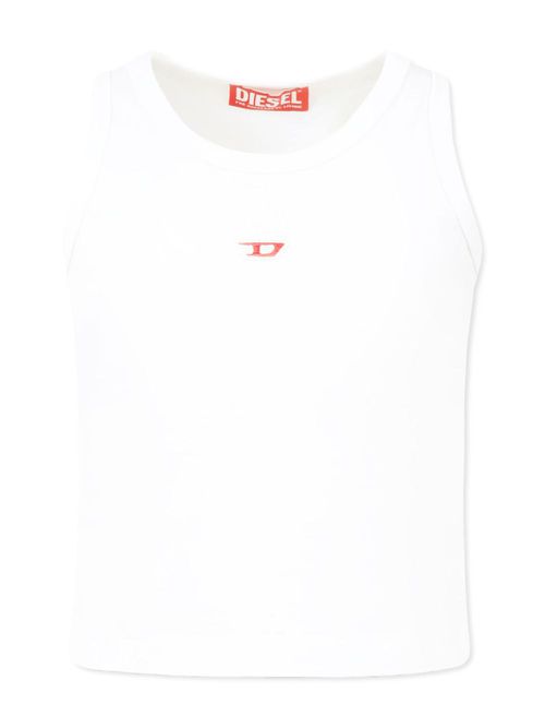 Cotton tank top - White