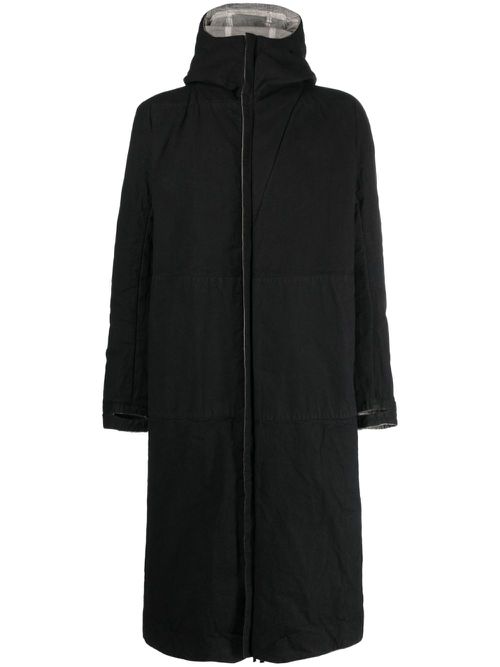 Reversible padded coat - Black