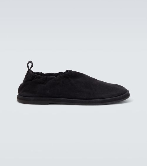 Korine suede slip-on shoes