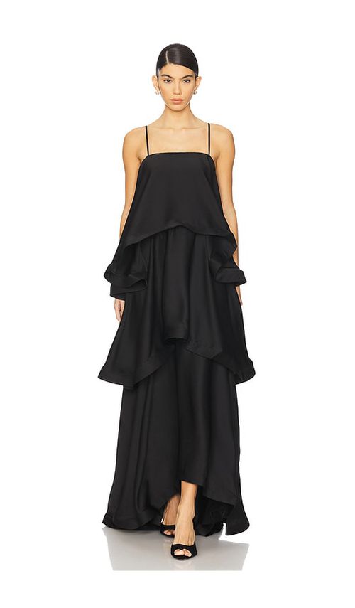 ELLIATT Tilly Maxi Dress in Black. XS also in M