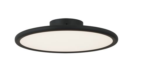 Matte Black LED Wall Sconce Ceiling Mount from the Piper Collection