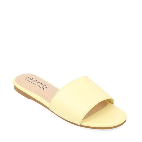 Women's Kolinna Wide Slide Sandals (Yellow)