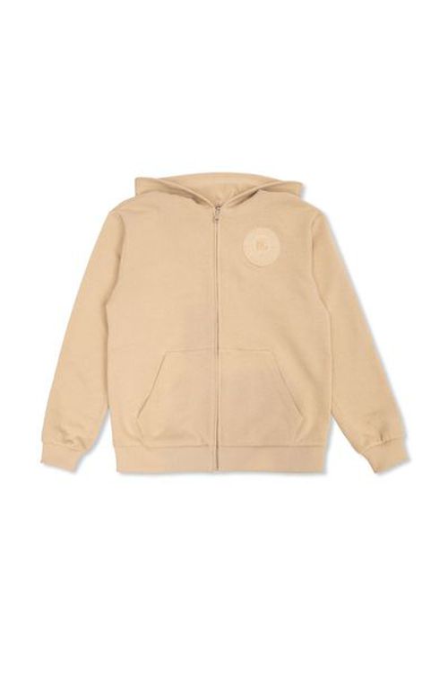 Dolce & Gabbana Hoodie mit Logo-Patch für Kinder