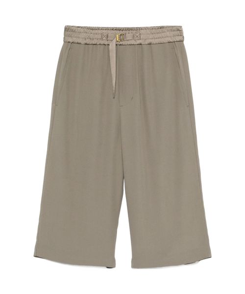 Elastic waist shorts