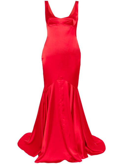 Crimson gown - Red