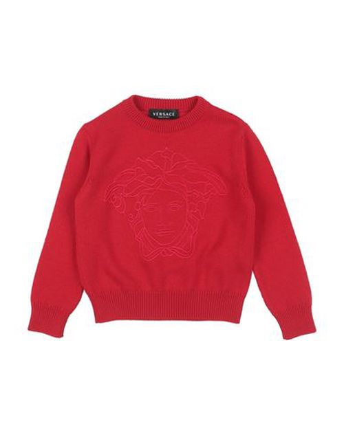 Kid Girl Sweater Red Size 10 Virgin Wool, Viscose