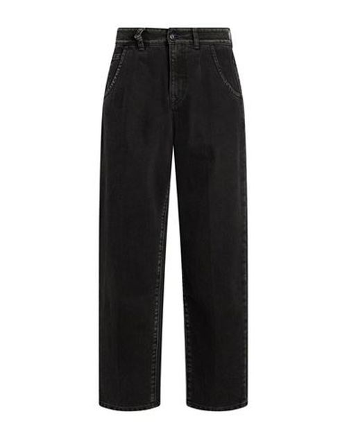 Man Jeans Black Size 26 Cotton