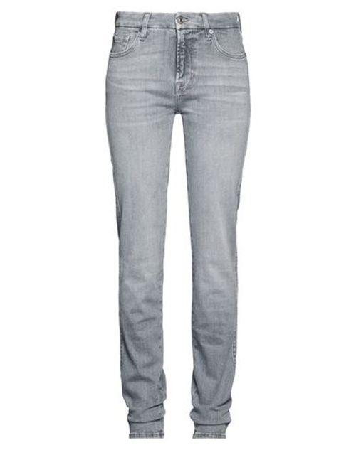 Woman Jeans Light grey Size 29 Cotton, Elastane