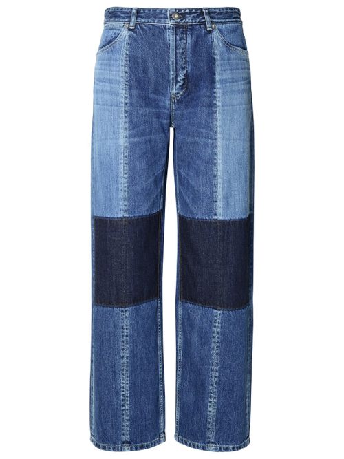 Blue Cotton Jeans
