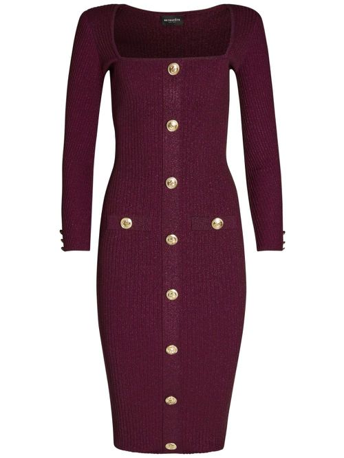 Sadelle midi dress - Red