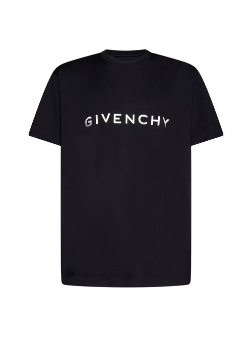 GIVENCHY | Black GIVENCHY Archetype T-shirt| Man | M