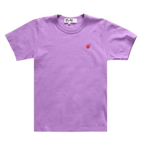 Heart Emblem T-Shirt In Purple