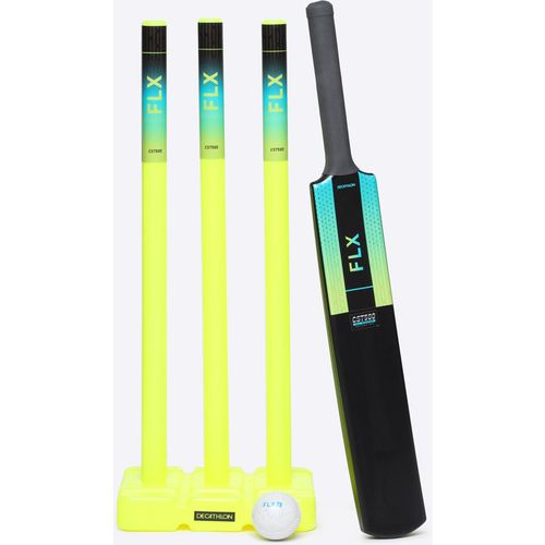 Decathlon Cricket Set - Cst 500 - All Weather, Ultralight, Plastic