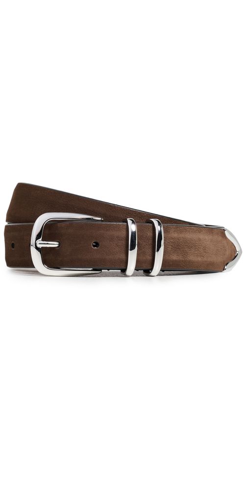 Simple Western Belt Brown M1