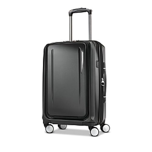 Just Right Expandable Carry On Spinner Suitcase