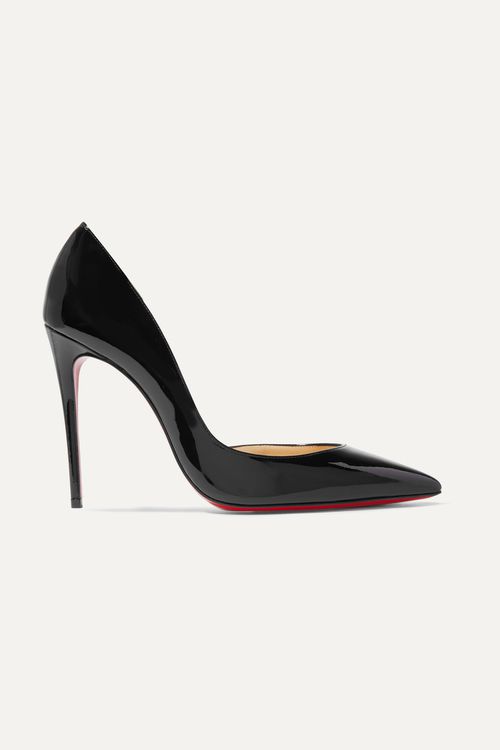 Iriza 100 Patent-leather Pumps - Black