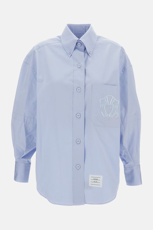 Sky Blue Cotton Shirt