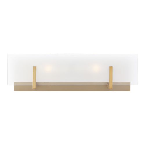 Syll 2-Light Bathroom Vanity Light in Satin Bra