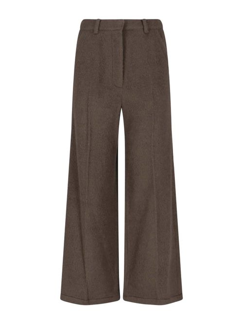 Wool and alpaca blend trousers