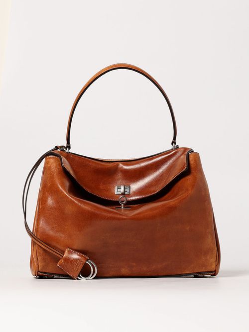 Handbag BALENCIAGA Woman color Brown