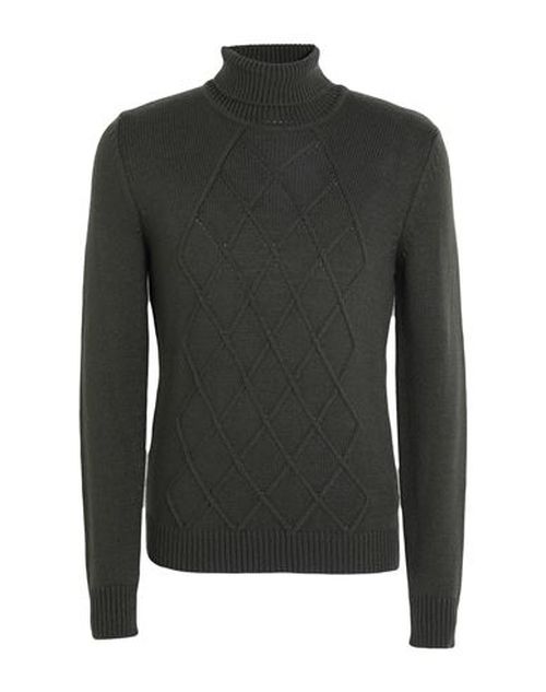 Man Turtleneck Military green Size M Dralon
