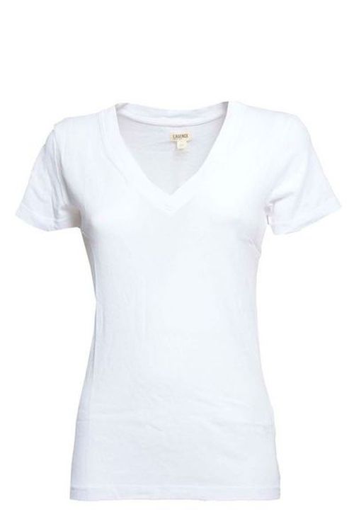 L'Agence Becca V-Neck T-Shirt