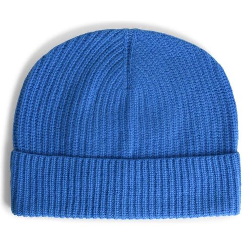 Seven Gauge Light Blue Wool Beanie