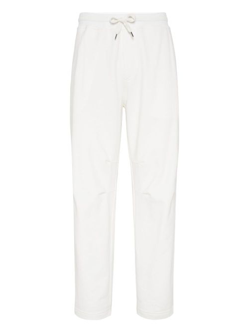 French terry trousers - White