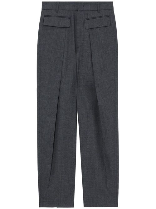 Fran wool tailored trousers - Grey
