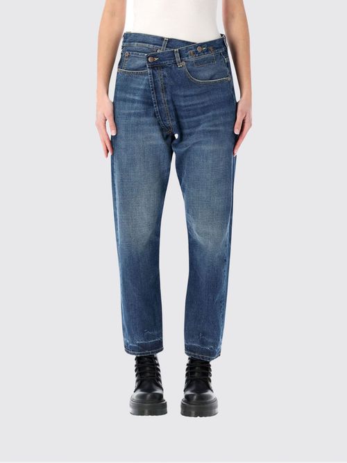 Jeans Woman color Denim