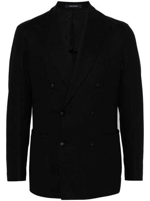 Double-breasted blazer - Black