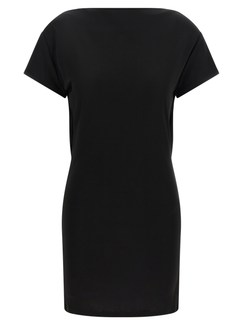 Viscose Jersey Dress — Black