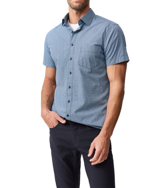 Men's Sports Fit Chartwell Shirt - Navy