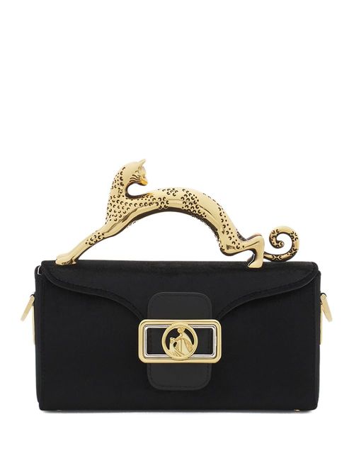 Nano Pencil Cat mini bag - Black