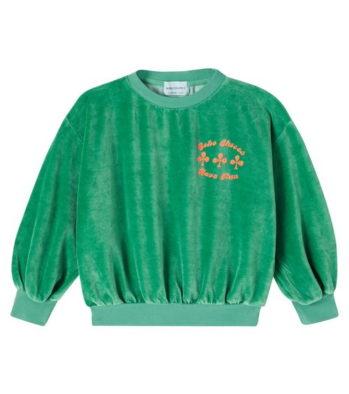 Have Fun cotton velvet sweatshirt