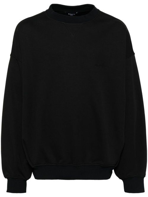 Dusky-paint sweatshirt - Black