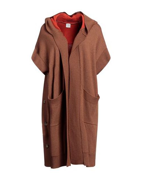 Woman Cardigan Camel